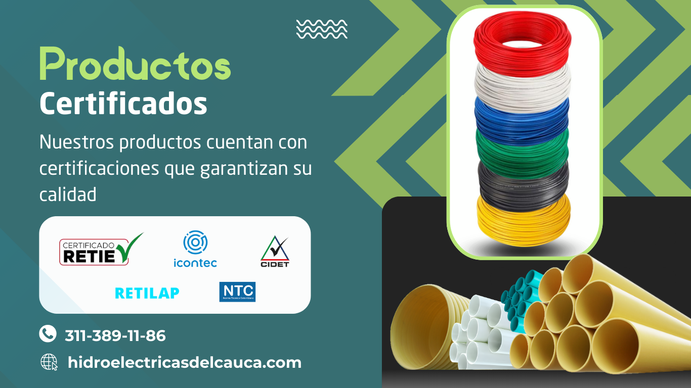 Productos certificados